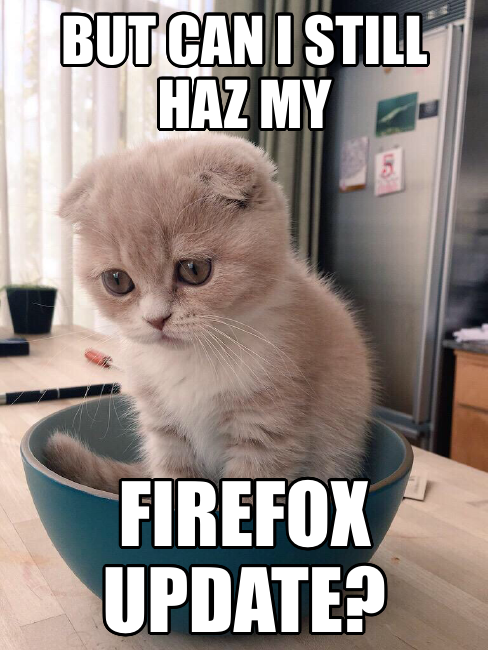 wanna the updates at all cost